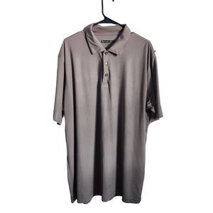 Pebble Beach Golf Gray Polo Shirt Men's‎ Size XXL 2XL